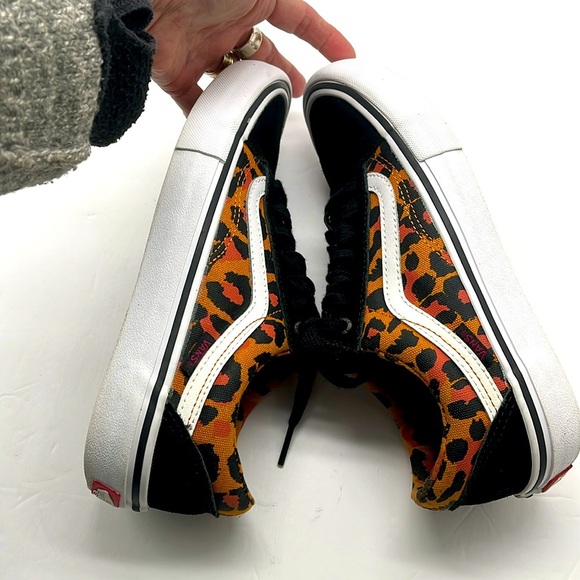 VANS Old Skool Pro Ultra Cush Leopard Print Skateboard Pro Men Sz 6 Unisex Punk - Picture 9 of 17